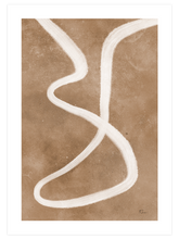 Marron Calme 1 - Art Print